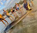Crowds gather when sharks this big are hauled up on a public beach